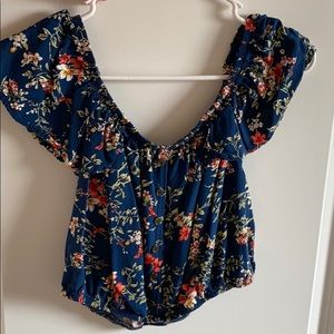 Flower Crop Top